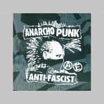 Anarcho Punk - Antifascist  -  nočný " ruský " maskáč - Nightcamo SPLINTER, pánske tričko 100%bavlna